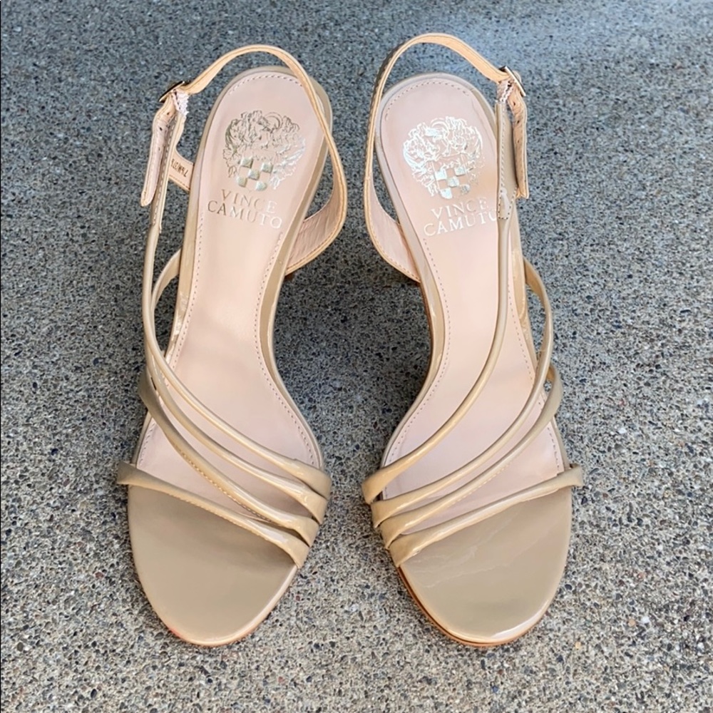 NWT Vince Camuto Tiernan Nude Heels - 7.5M